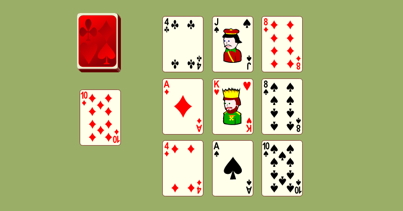 FreeCell (Quatro baralhos) \ Jogos de paciência Panoidl ENTERTAINMENT