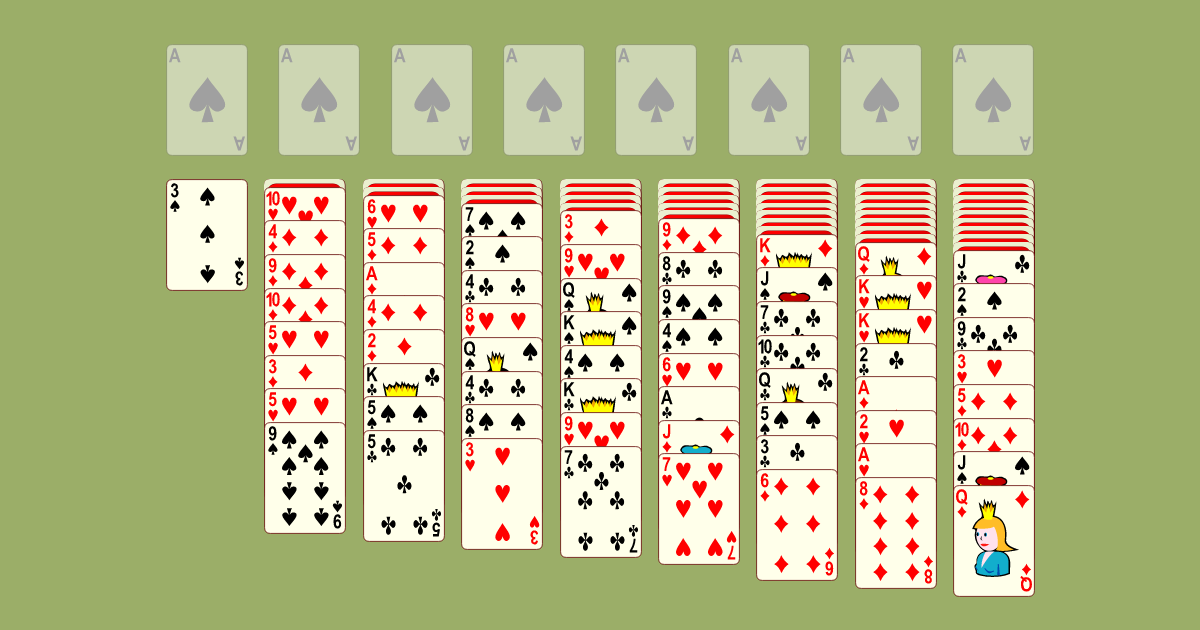 FreeCell (Dois baralhos) \ Jogos de paciência Panoidl ENTERTAINMENT