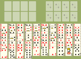 FreeCell (Dois baralhos) \ Jogos de paciência Panoidl ENTERTAINMENT