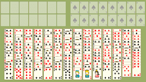 FreeCell (Dois baralhos) \ Jogos de paciência Panoidl ENTERTAINMENT